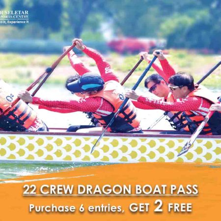 DB22 – 22 Crew Dragonboat Pass (6+2 visits) @ L. Seletar